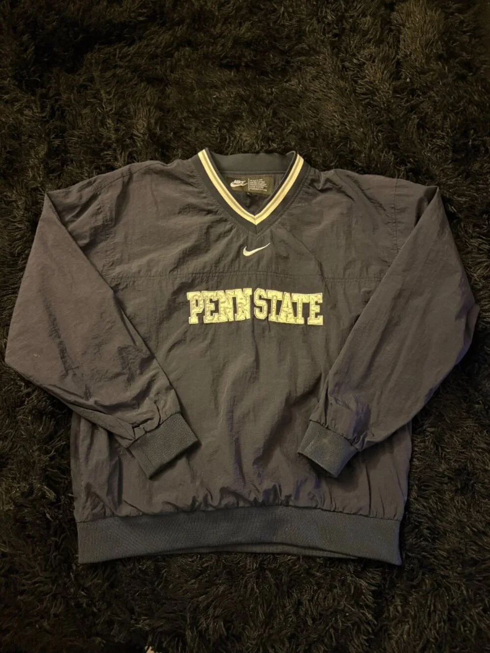 Penn State Nike Classic Jacket Color - Navy Blue - Size Large